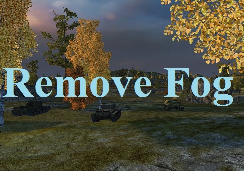 Remove fog and increase visibility Mod For World Of Tanks 0.9.22.0.1