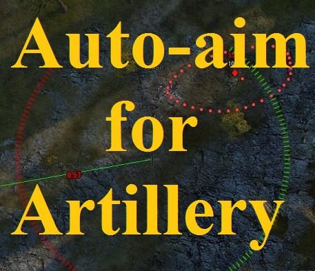 Auto-aim for Artillery Mod For World Of Tanks 0.9.22.0.1
