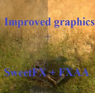 Improving the graphics of the game SweetFX + FXAA  Mod WOT 0.9.22.0.1