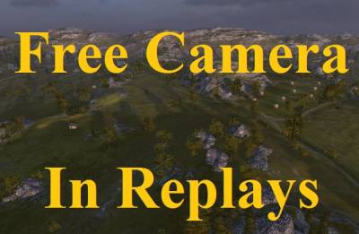 Free Camera for Hangars and Replays  Mod For World Of Tanks 1.3.0.0