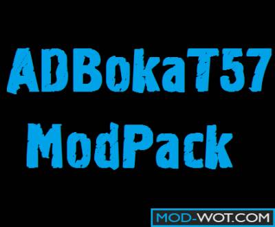 Build mods by ADBokaT57 ModPack For World of tanks 1.0.2.1