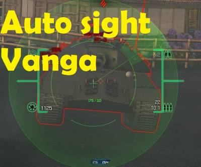 Auto sight Vanga - hack Lportii sight for World of Tanks 1.2