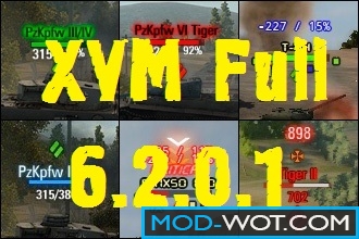 XVM Full 7.6.0 mod for World of tanks 1.0.1