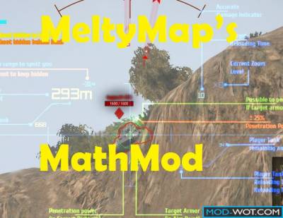 MeltyMap’s MathMod for World of Tanks 0.9.16