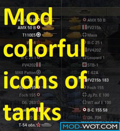 Patefon Icos of tanks for World of Tanks 1.0.2.1