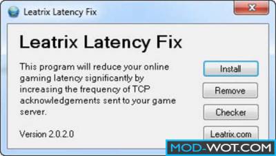 Leatrix Latency Fix - reduce ping in the game