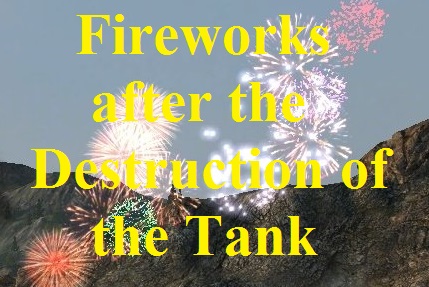 Fireworks after the Destruction of the Tank Mod For World Of Tanks