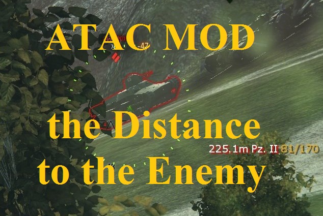 Atas - information about spotted enemy tanks mod WoT 0.9.22.0.1