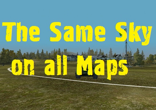 The same sky on all maps Mod For World Of Tanks 0.9.22.0.1